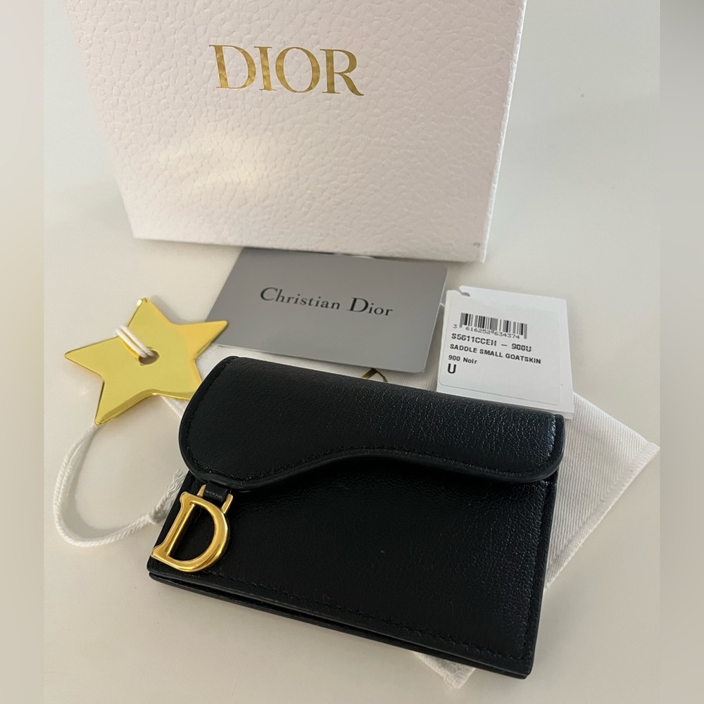 Dior Saddle Card Holder